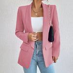 Alina | Blazer Damen Elegant Langarm Offene Front