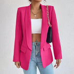 Alina | Blazer Damen Elegant Langarm Offene Front