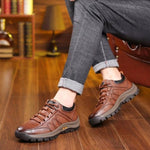 Andri | Derby Schnürschuhe Herren Leder Outdoor
