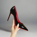 Antonia | High Heels Pumps Damen Lackleder Spitze