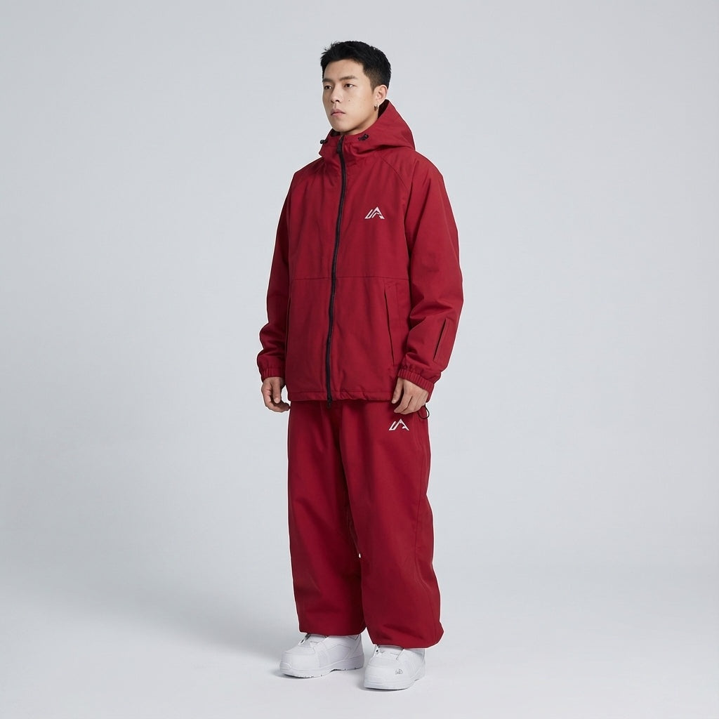 Ariane | Skianzug Zweiteilig mit Kapuze Damen Jacke und Hose Lockere Passform
