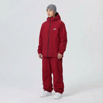 Ariane | Skianzug Zweiteilig mit Kapuze Damen Jacke und Hose Lockere Passform