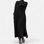 Ariane | Strickkleid Maxi Damen Rollkragen Langarm Oversized