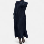 Ariane | Strickkleid Maxi Damen Rollkragen Langarm Oversized
