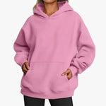 Clara | Hoodie Damen Oversize mit Kängurutasche