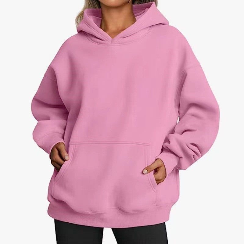 Clara | Hoodie Damen Oversize mit Kängurutasche