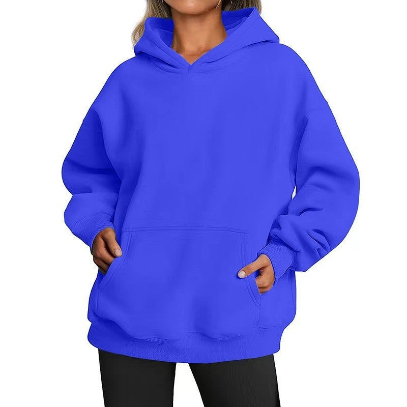 Clara | Hoodie Damen Oversize mit Kängurutasche