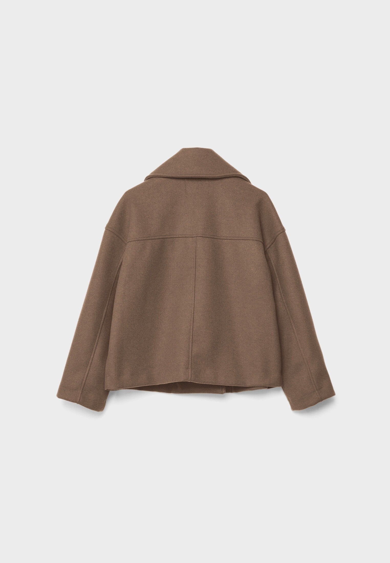 Clara | Wolljacke Kurz Damen Zweireihig Oversized