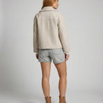 Clara | Wolljacke Kurz Damen Zweireihig Oversized