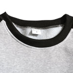 Curdin | Sweatshirt Rundhals Herren Raglanärmel Rippbündchen