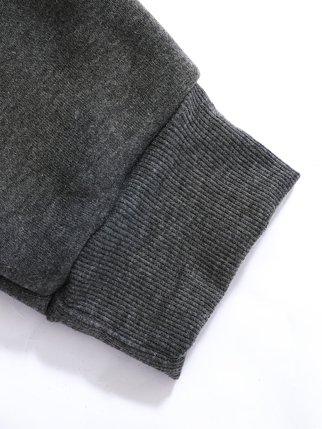 Curdin | Sweatshirt Rundhals Herren Raglanärmel Rippbündchen