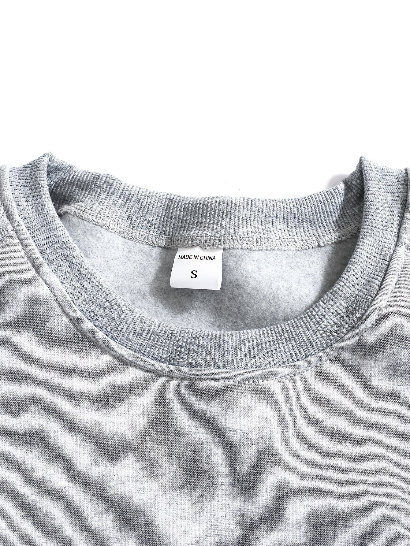 Curdin | Sweatshirt Rundhals Herren Raglanärmel Rippbündchen