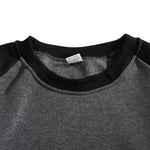 Curdin | Sweatshirt Rundhals Herren Raglanärmel Rippbündchen