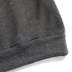 Curdin | Sweatshirt Rundhals Herren Raglanärmel Rippbündchen