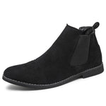 Cyrill | Chelsea Boots aus Wildleder Stiefel Herren mit Zehenkappe