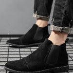 Cyrill | Chelsea Boots aus Wildleder Stiefel Herren mit Zehenkappe