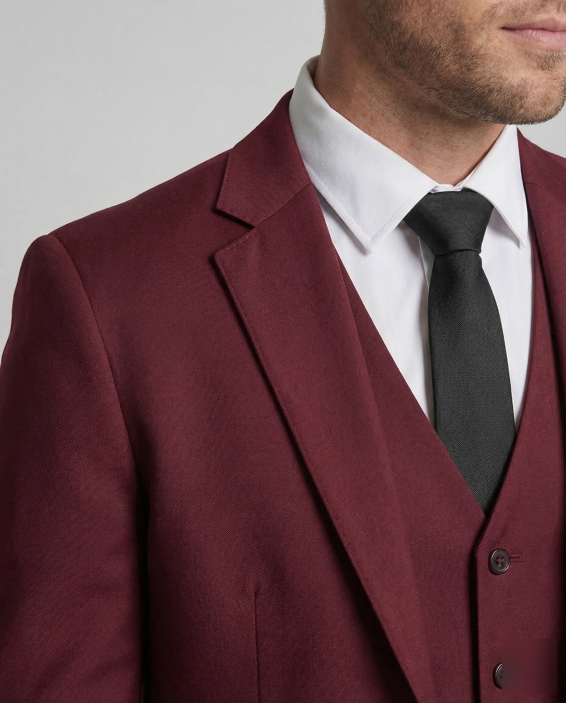 Elias | Anzug Slim Fit Herren Dreiteiler mit Weste
