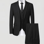 Elias | Anzug Slim Fit Herren Dreiteiler mit Weste