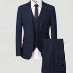 Elias | Anzug Slim Fit Herren Dreiteiler mit Weste