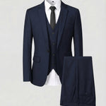 Elias | Anzug Slim Fit Herren Dreiteiler mit Weste