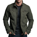 Elias | Jacke Herren Baumwolle Stehkragen Vintage