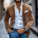 Felix | Blazer aus Wildleder Herren Slim Fit Sakko
