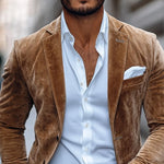 Felix | Blazer aus Wildleder Herren Slim Fit Sakko