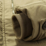 Felix | Parka Herren Gefüttert mit Fleece-Innenfutter Kapuze