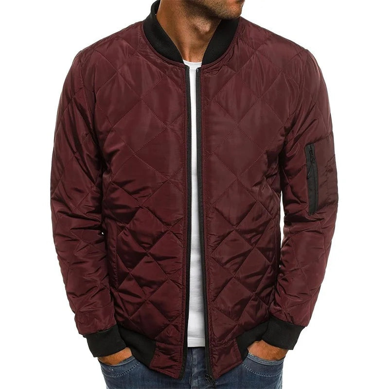 Felix | Steppjacke Herren Bomberjacke Gesteppt Reissverschluss