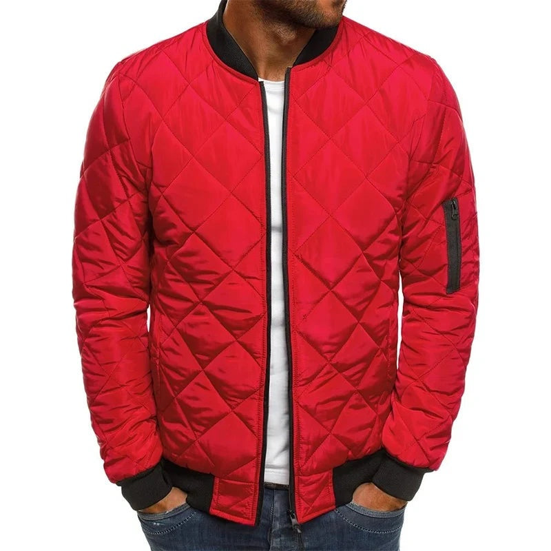 Felix | Steppjacke Herren Bomberjacke Gesteppt Reissverschluss