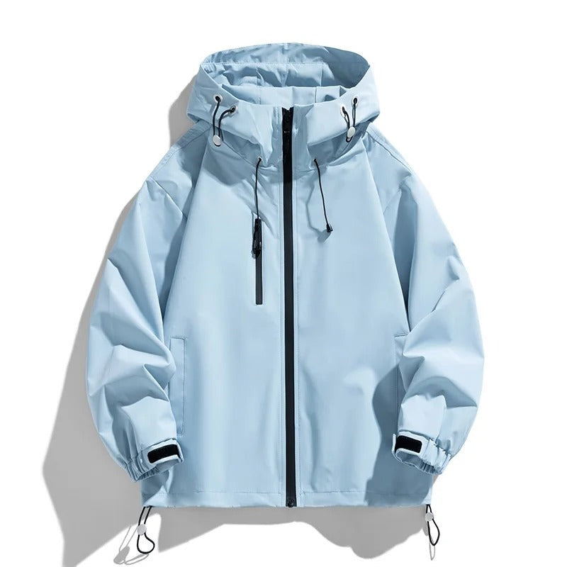 Felix | Windbreaker Jacke mit Kapuze Herren Wasserdicht Outdoor