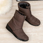 Fiona | Schneestiefel Damen Wasserdicht Winterstiefel Gefüttert