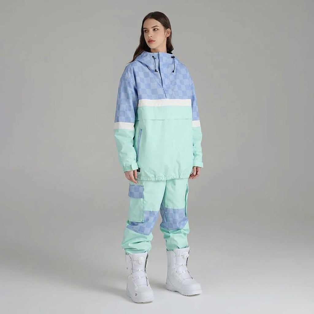 Fiona | Zweiteiliger Skianzug mit Kapuzen-Anorak und Cargohose Damen