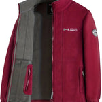 Florian | Fleecejacke Herren Outdoor Stehkragen Reissverschluss