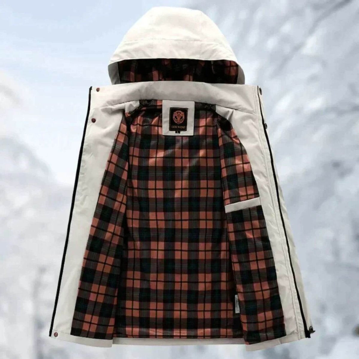 Florian | Regenjacke Herren Wasserdicht mit Kapuze Outdoor