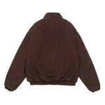 Flurin | Bomberjacke Herren Oversize mit Stehkragen und Teddyfutter