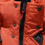 Flurina | Daunenjacke Herren mit Kapuze Gefüttert Multitaschen