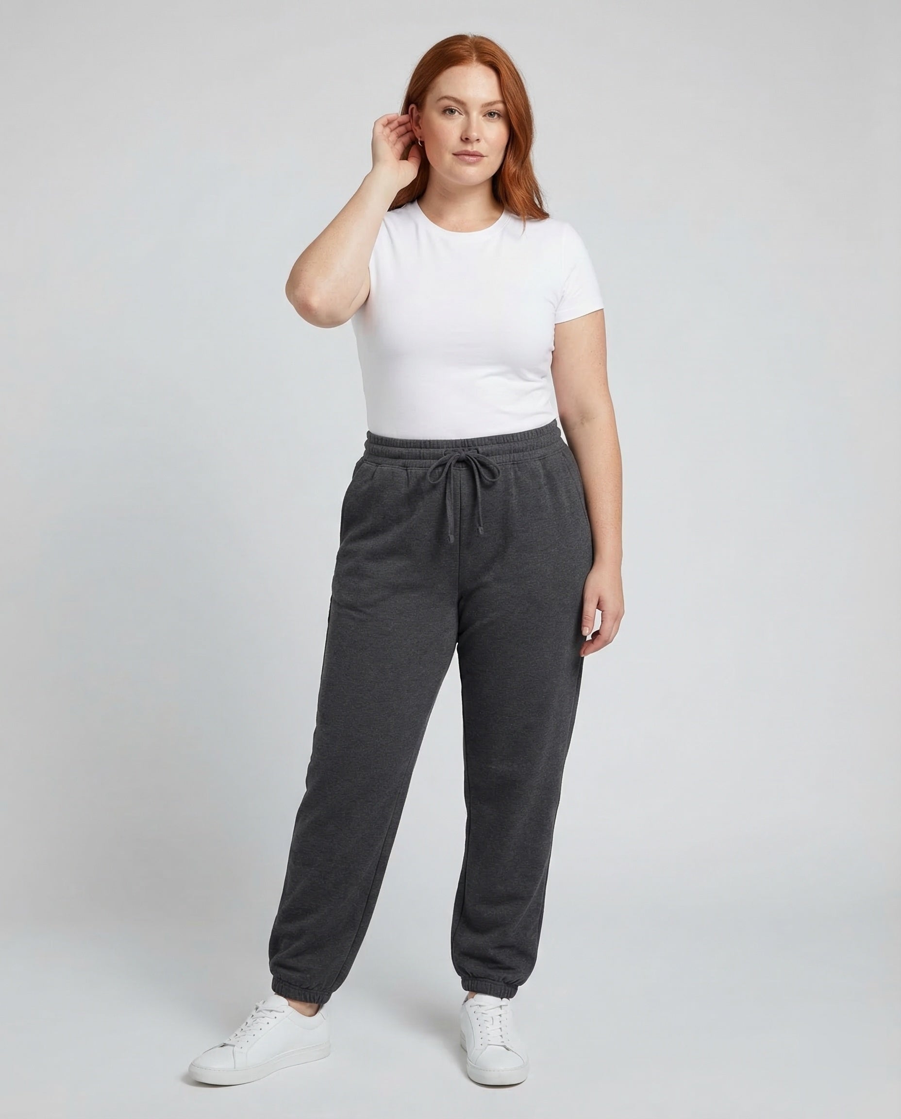 Frieda | Jogginghose Damen Baumwolle Elastischer Bund