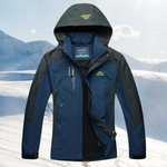 Gabriela | Outdoorjacke Damen mit Kapuze Wasserdicht Wanderjacke