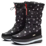 Hannah | Wasserdichte Schneestiefel Gefüttert Stiefel Damen Reissverschluss