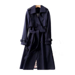Heidi | Trenchcoat Regenmantel Damen Lang Zweireihig Gürtel