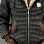 Isabelle | Fleecejacke Damen Jacke Fleece mit Kapuze Sherpa-Futter Reißverschluss