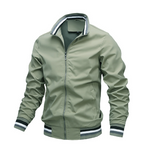 Janis | Jacke Herren Reissverschluss Stehkragen Casual