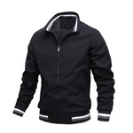 Janis | Jacke Herren Reissverschluss Stehkragen Casual