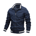 Janis | Jacke Herren Reissverschluss Stehkragen Casual