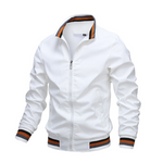 Janis | Jacke Herren Reissverschluss Stehkragen Casual