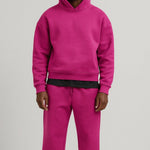 Janis | Oversized Hoodie Herren Fleece mit Jogginghose Set