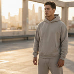 Janis | Oversized Hoodie Herren Fleece mit Jogginghose Set