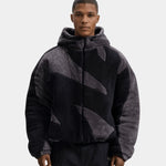 Joel | Fleece Hoodie mit Reissverschluss Herren Oversize