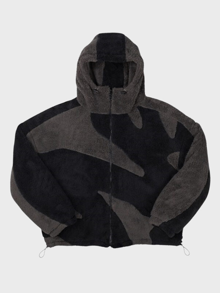 Joel | Fleece Hoodie mit Reissverschluss Herren Oversize